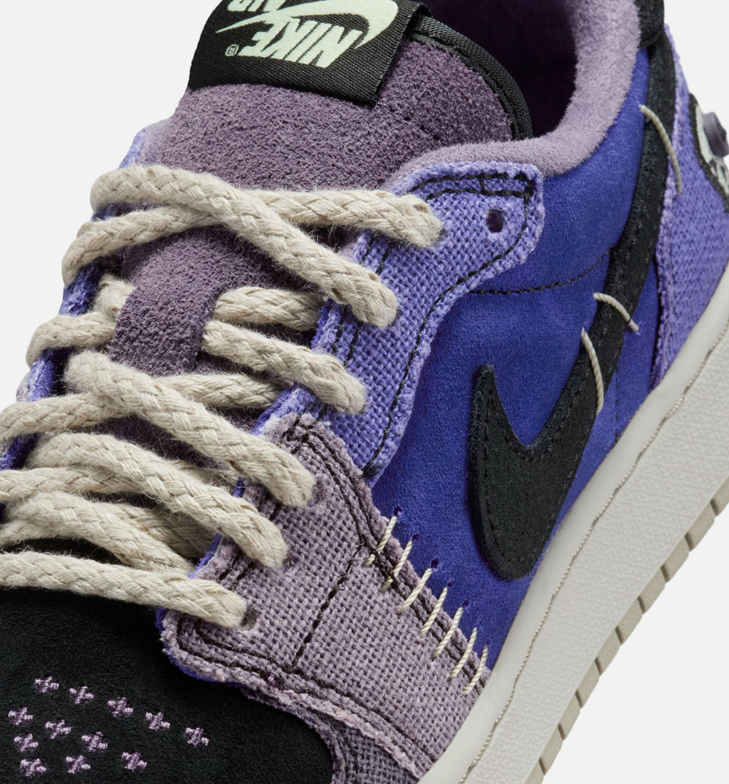 Air Jordan 1 Low OG “Regency Purple” Grade School Shoes