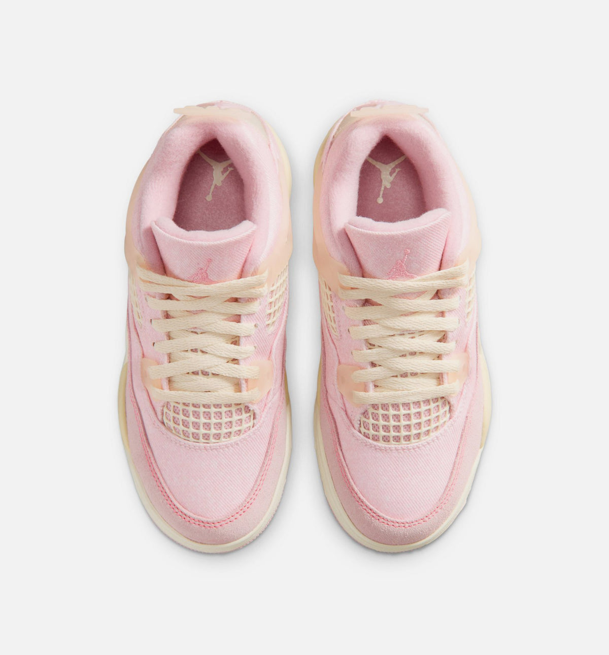 Air Jordan 4 Retro “Pink Pearl & Iced Carmine” Preschool Shoes
