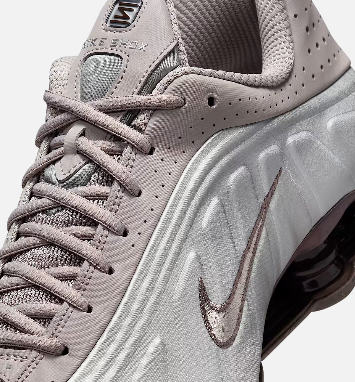 Nike Shox R4 Cave Stone & Baroque Brown Men’s Shoes
