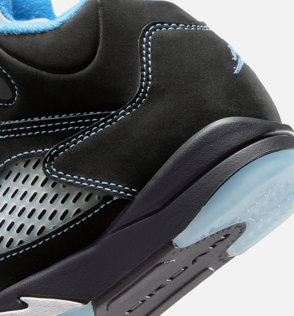 Air Jordan 5 Retro “Black Carolina” Preschool Shoes