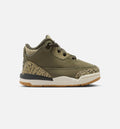 Air Jordan 3 Retro “Medium Olive” Infant/Toddler Shoes