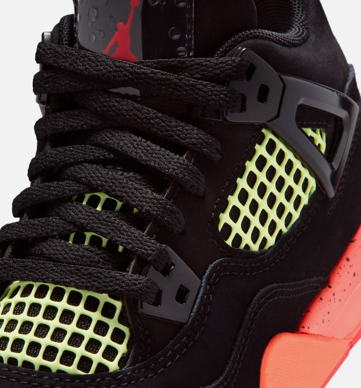 Air Jordan 4 Retro “Black Infrared 23” Preschool Shoes