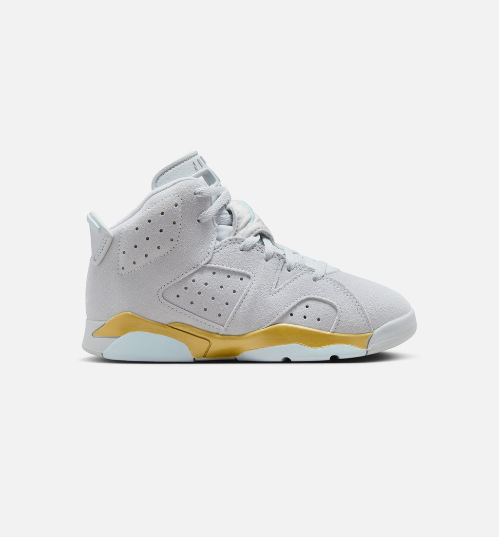 Air Jordan 6 Retro “Pearl” Preschool Shoes