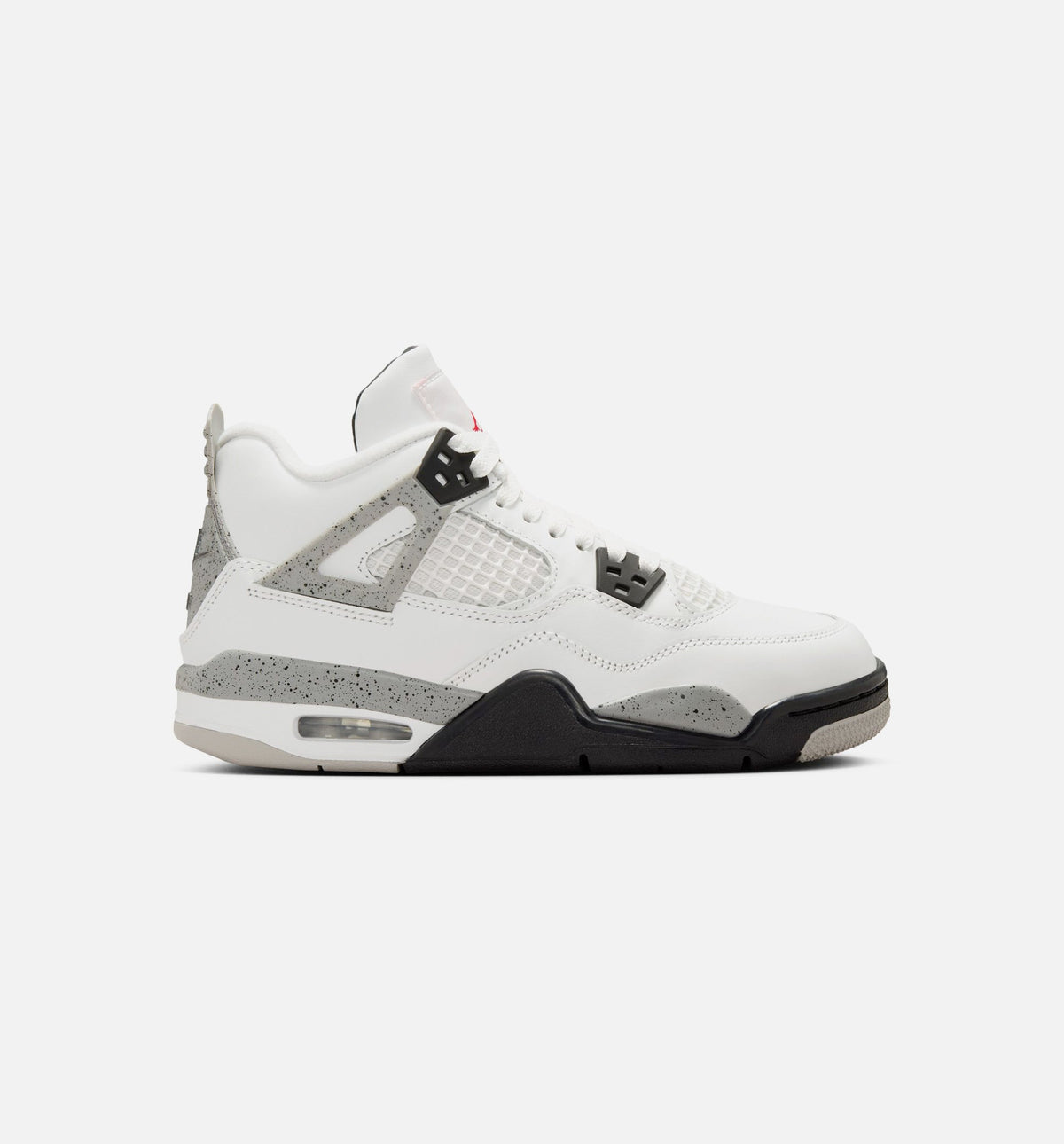 Air Jordan 4 Retro “White Cement” Grade School Shoes
