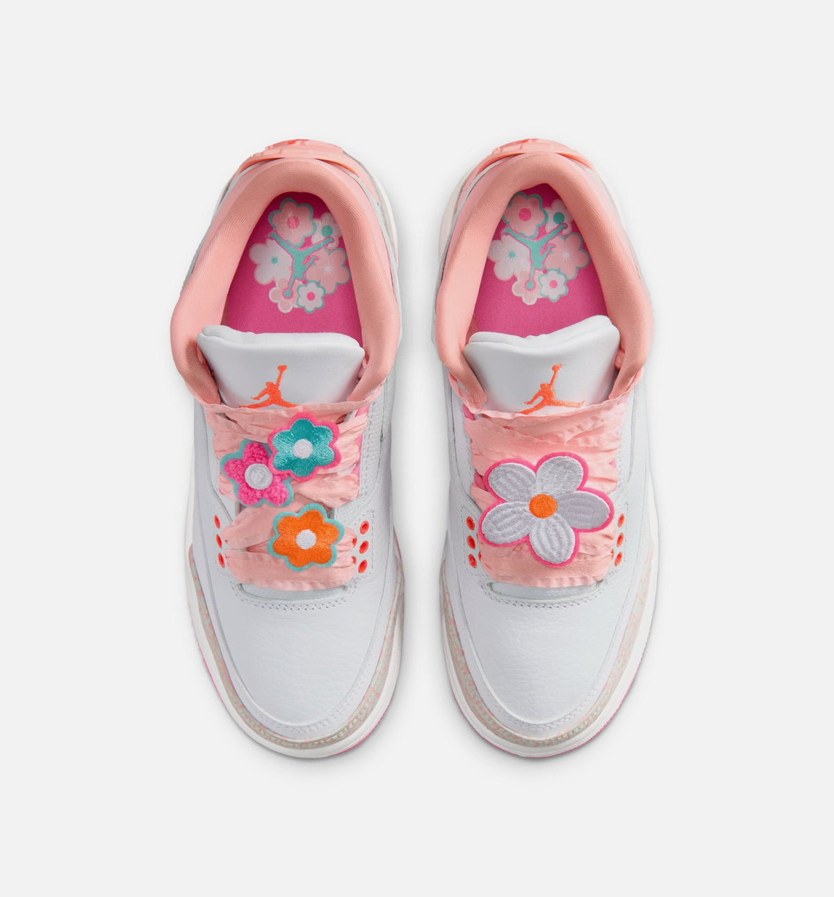 Air Jordan 3 Retro “Spring Flowers” Grade School Shoes