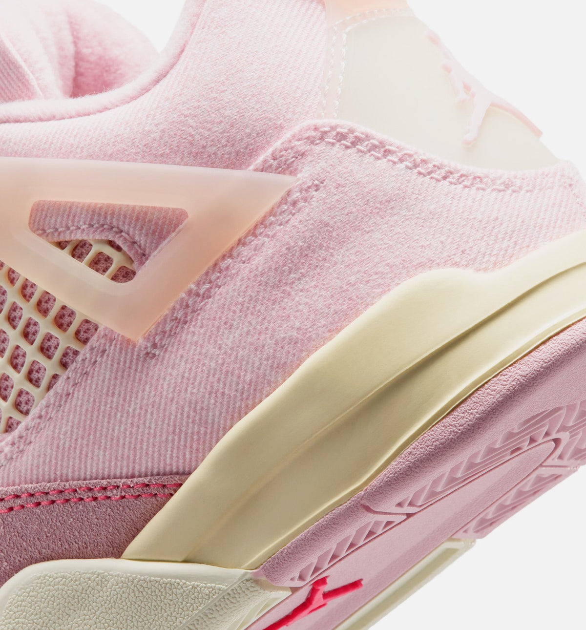 Air Jordan 4 Retro “Pink Pearl & Iced Carmine” Preschool Shoes