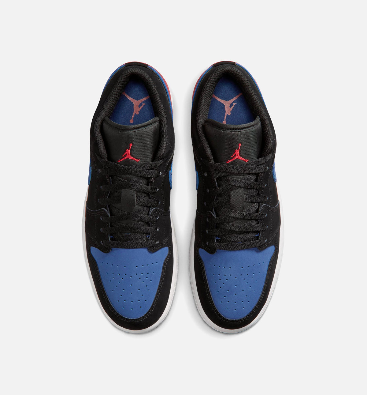 Air Jordan 1 Low Black & True Blue Men’s Shoes