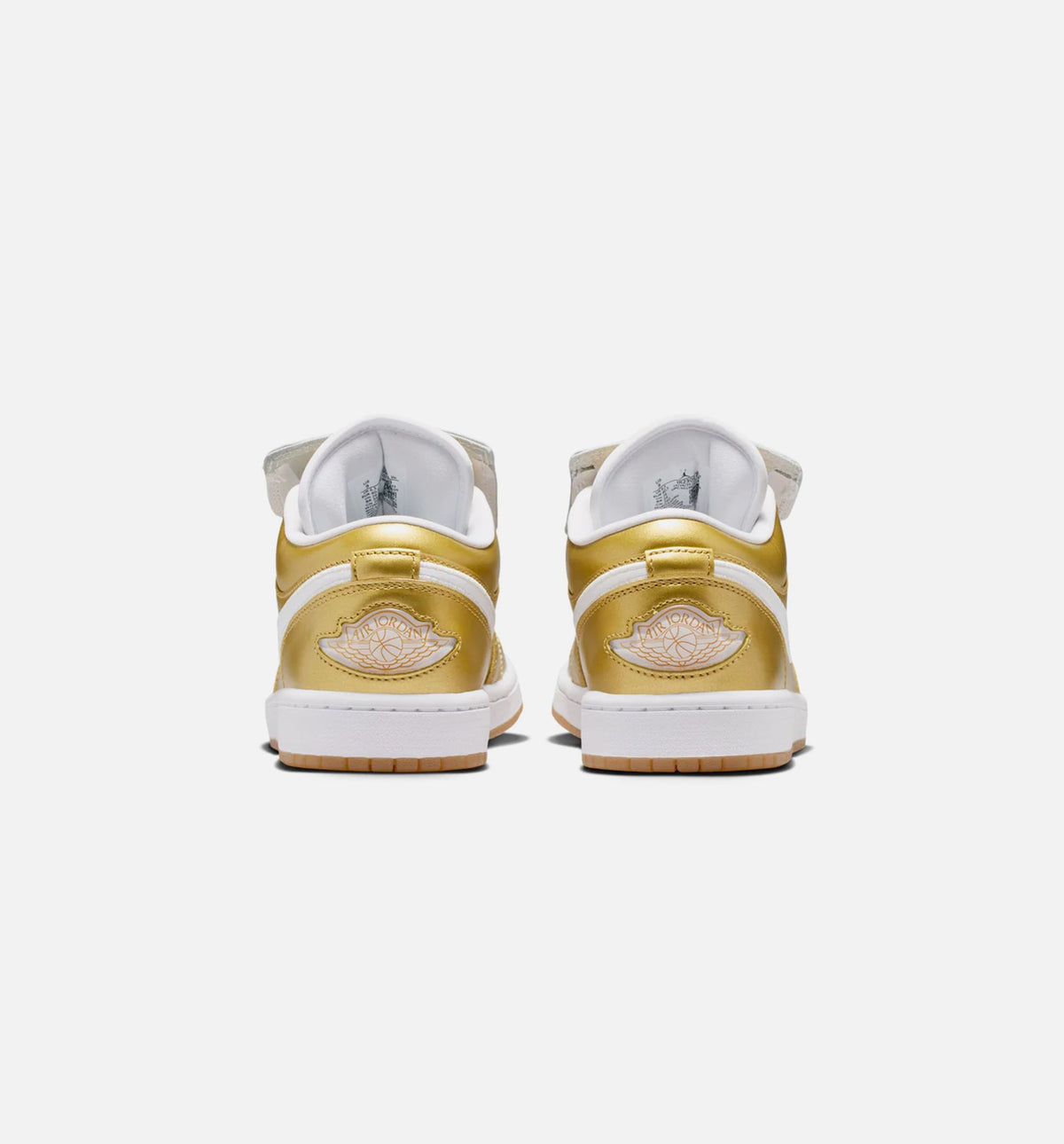 Air Jordan 1 Low Gold & White Women’s Shoes