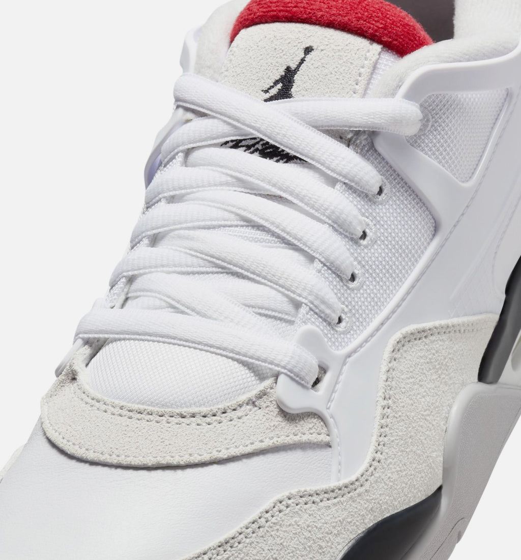 Air Jordan 4 RM White & Neutral Grey Men’s Shoes