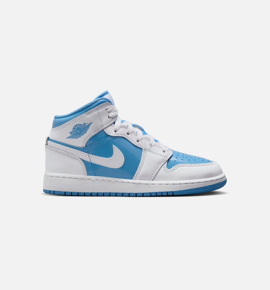 Air Jordan 1 Mid “Legend Blue” Grade School Shoes