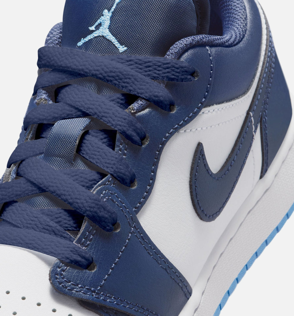 Air Jordan 1 Low “Midnight Navy” Grade School Shoes