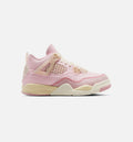 Air Jordan 4 Retro “Pink Pearl & Iced Carmine” Preschool Shoes