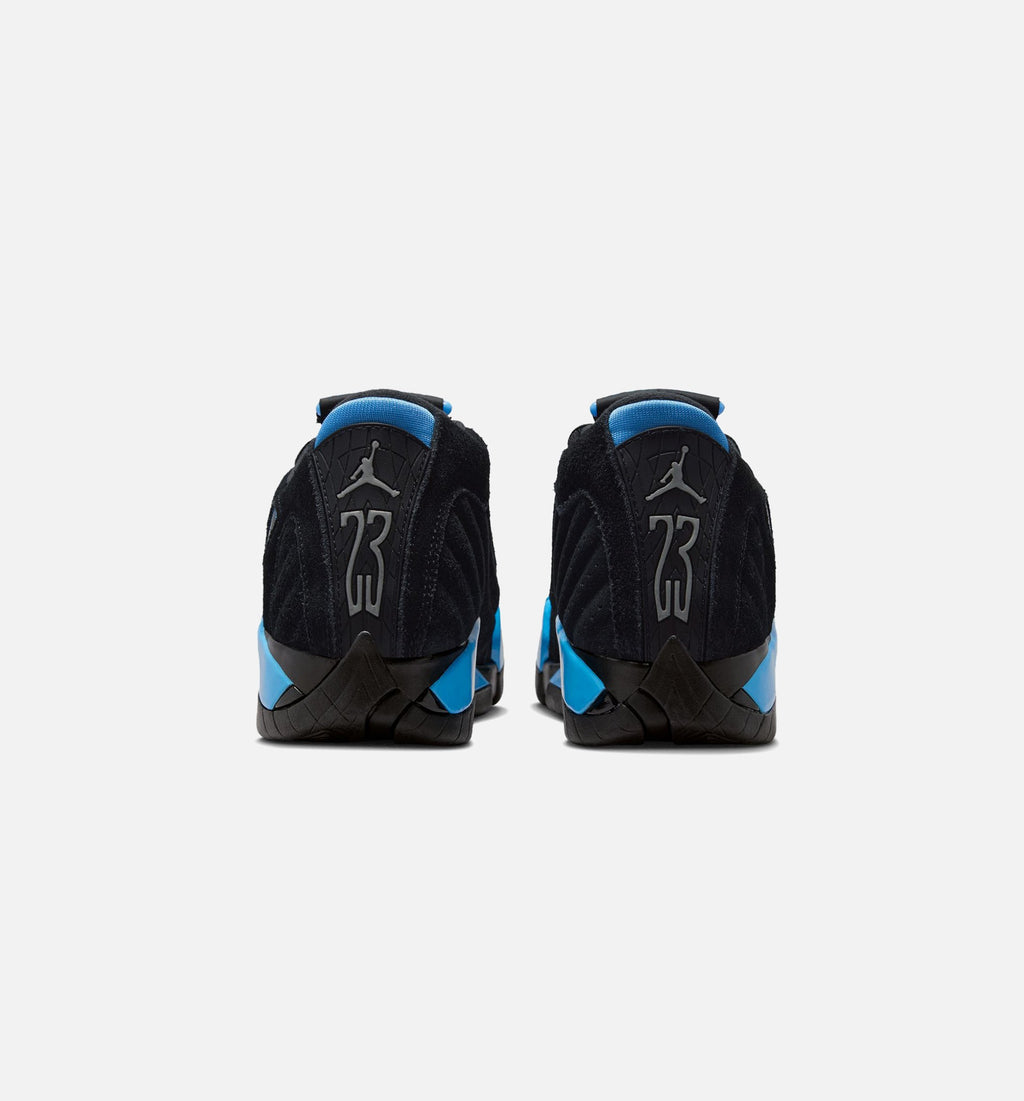 Air Jordan 14 Retro “Black & University Blue” Grade School Shoes