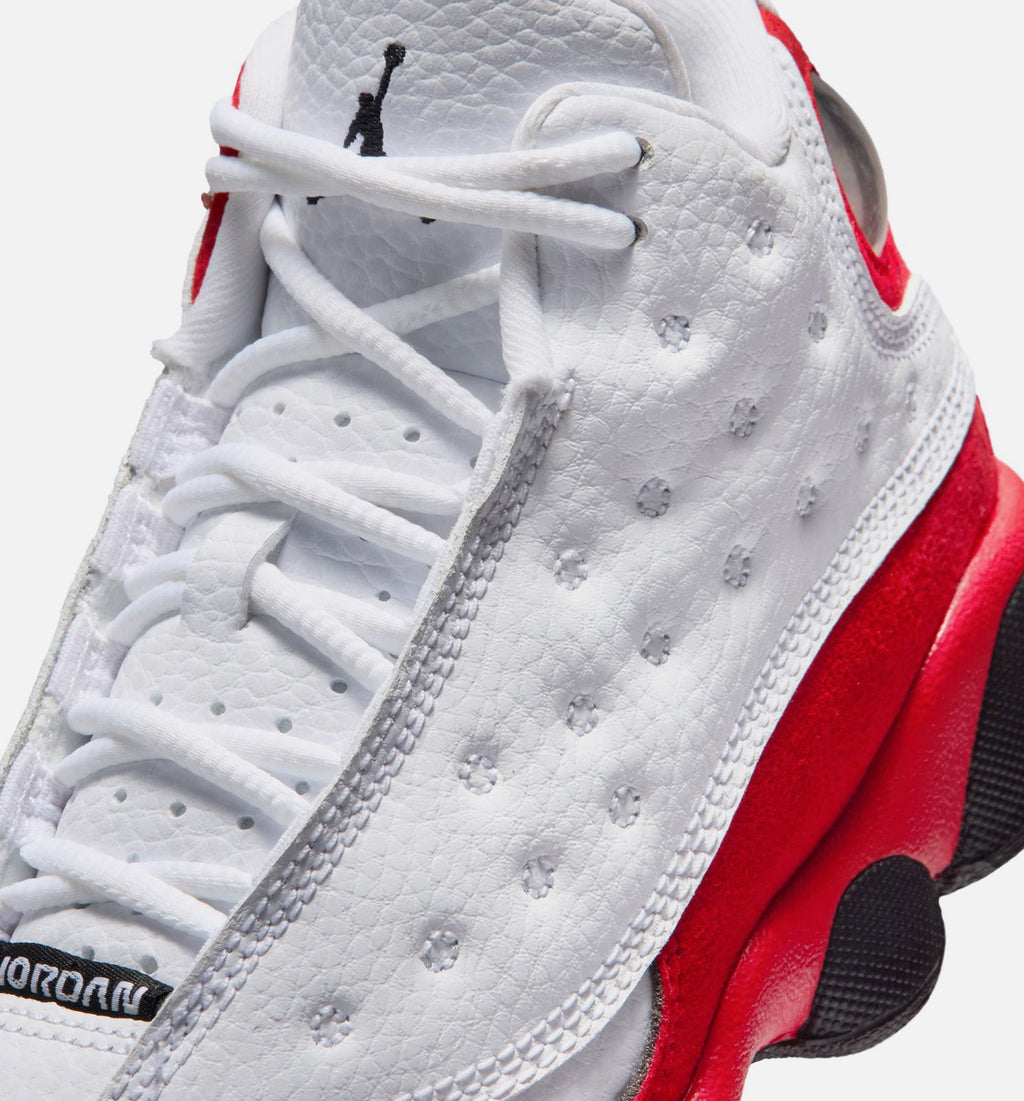 Air Jordan 13 Retro “White & University Red” Preschool Shoes