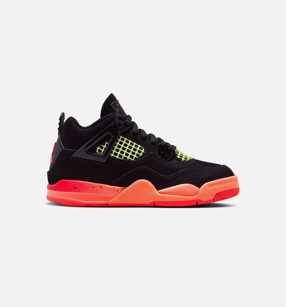 Air Jordan 4 Retro “Black Infrared 23” Preschool Shoes