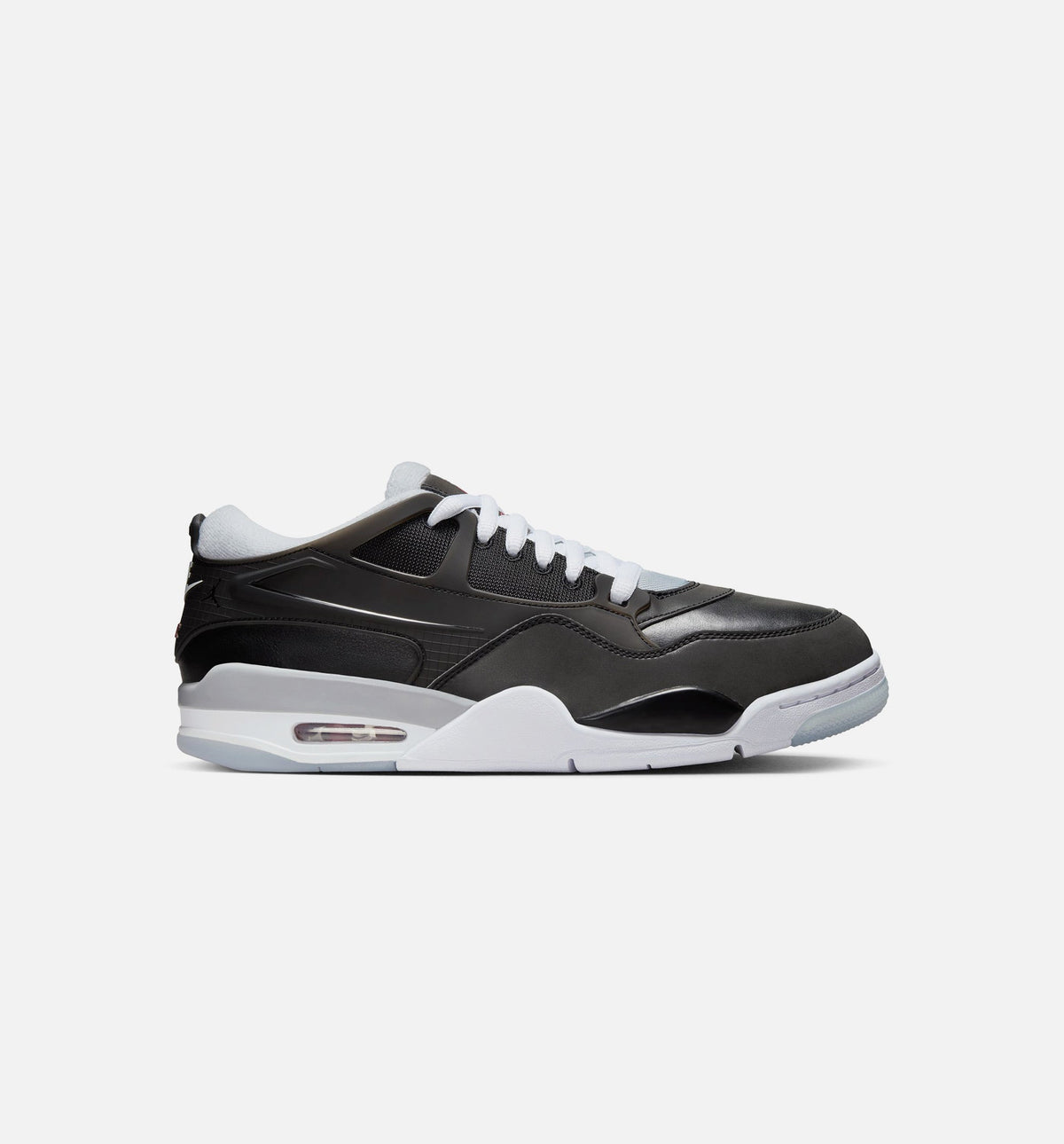 Air Jordan 4 RM Black, Red & Grey Men’s Shoes