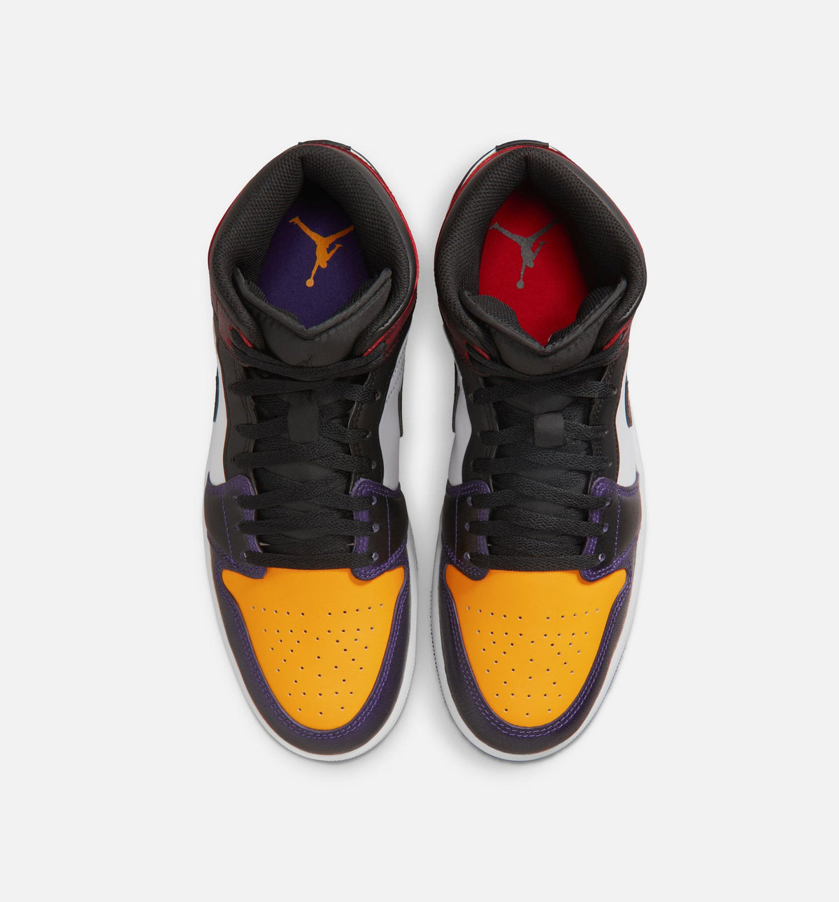 Air Jordan 1 Mid SE True Red & Court Purple Men’s Shoes