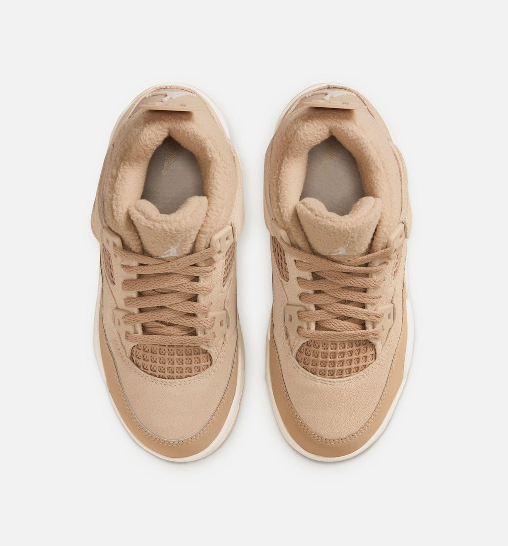 Air Jordan 4 Retro “Cozy Girl” Preschool Shoes