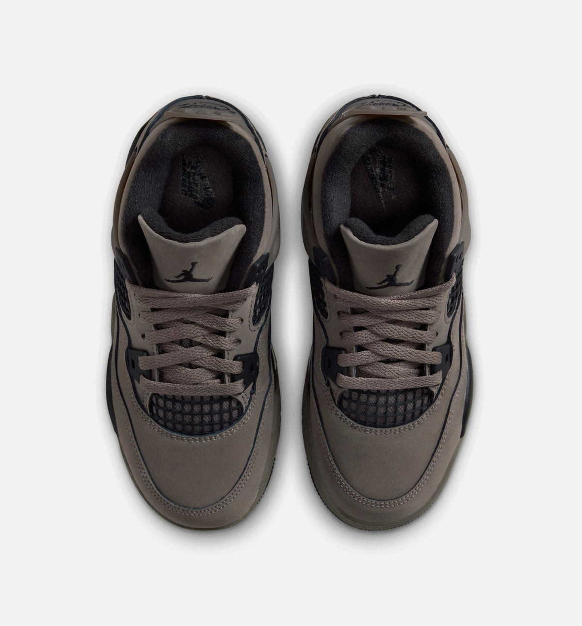 Air Jordan 4 Retro “Cave Stone & Black” Preschool Shoes