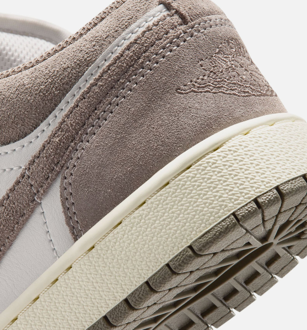 Air Jordan 1 Low “Olive Grey” Grade School Shoes