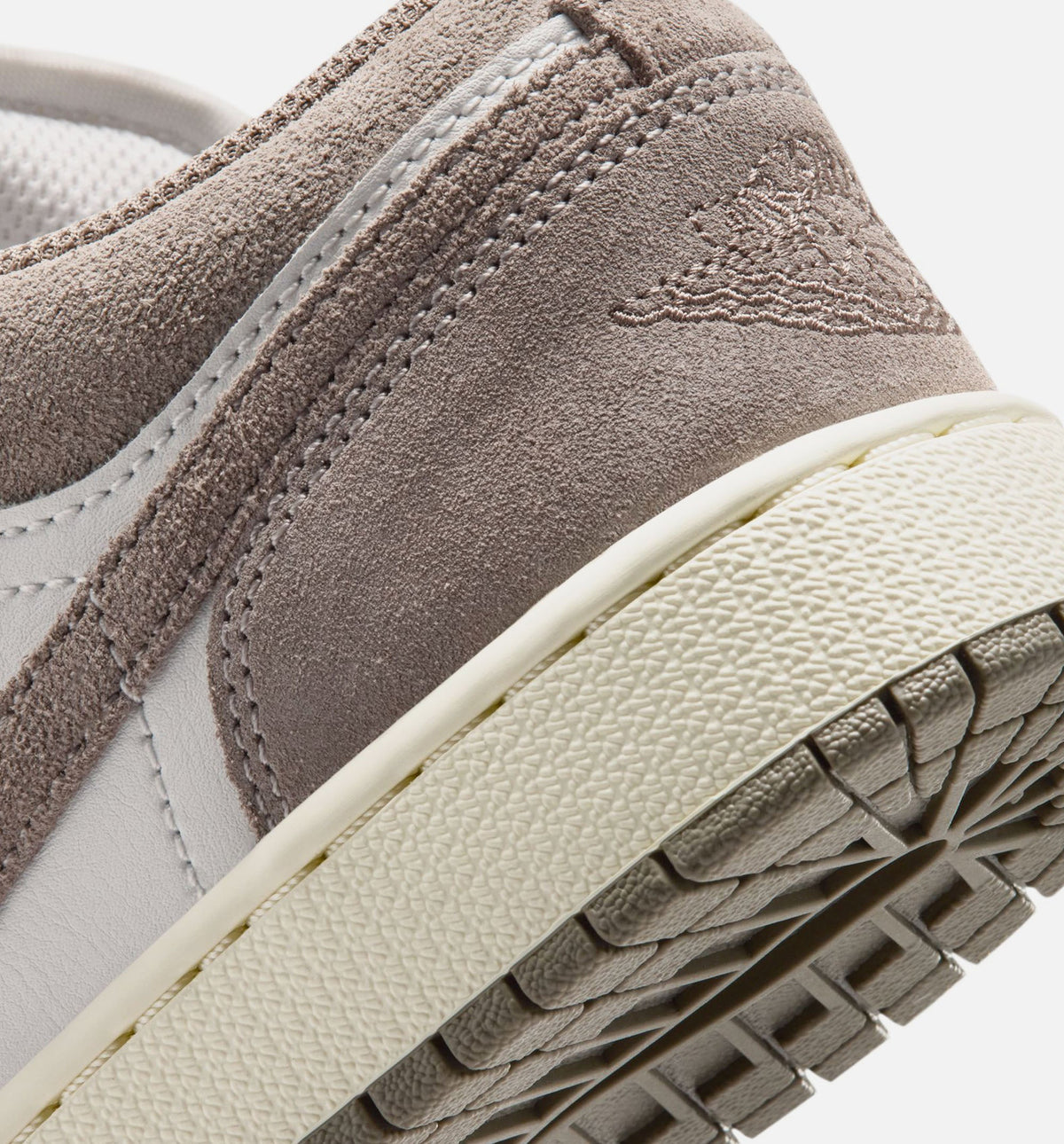 Air Jordan 1 Low “Olive Grey” Grade School Shoes