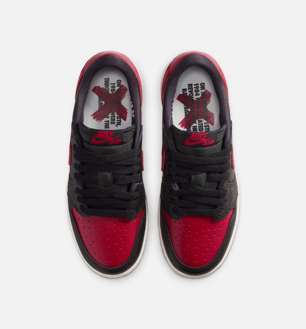 Air Jordan 1 Retro Low OG “Banned” Grade School Shoes