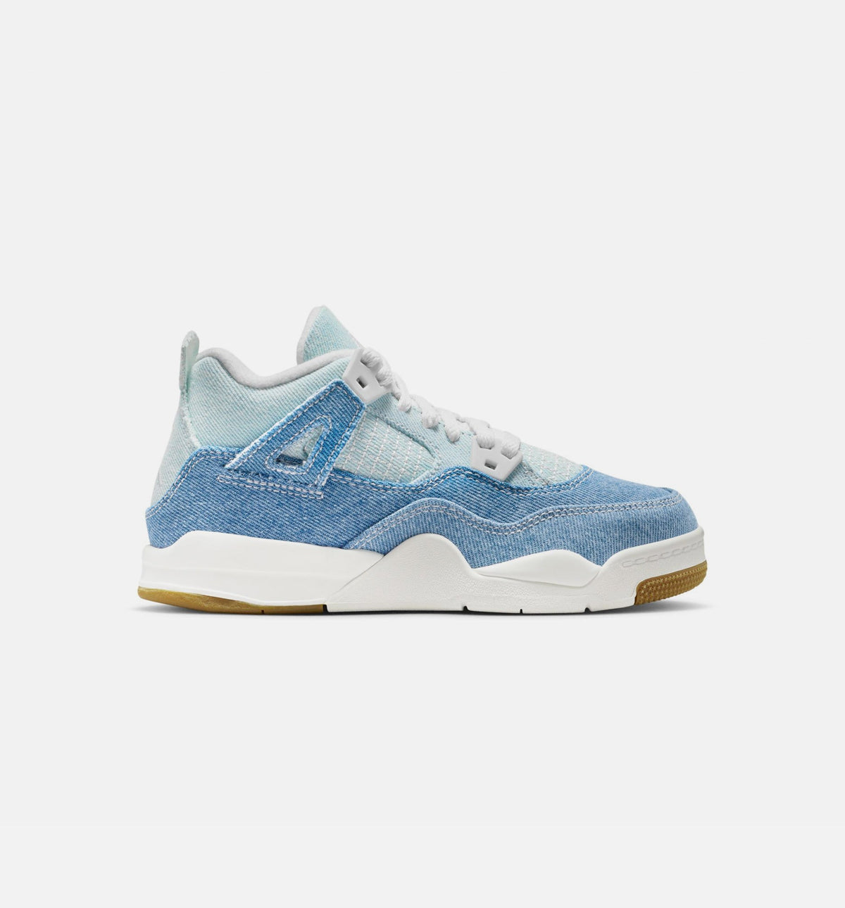 Air Jordan 4 Retro “Worn Blue” Preschool Shoes