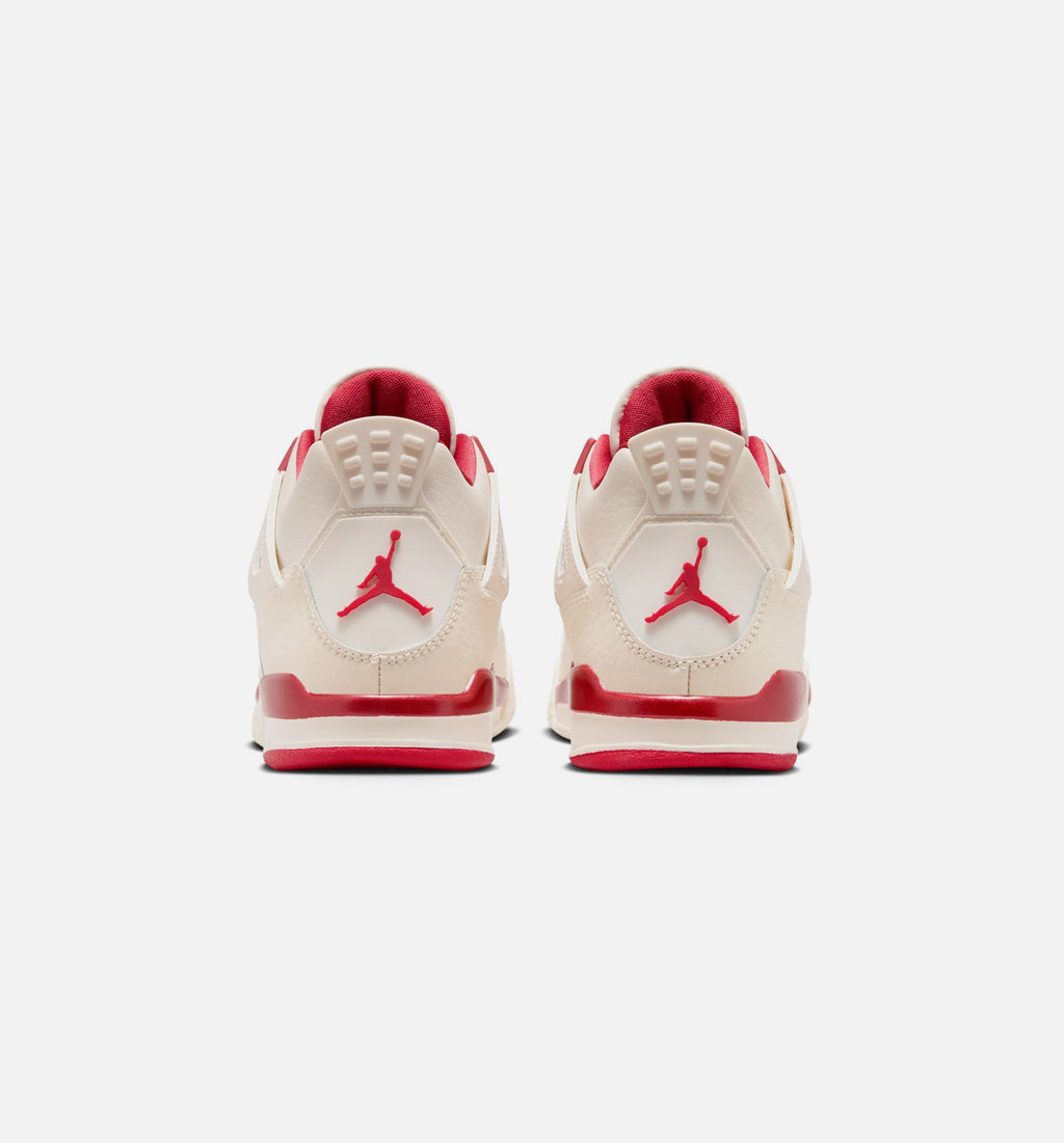 Air Jordan 4 Retro “Valentine’s Day” Preschool Shoes