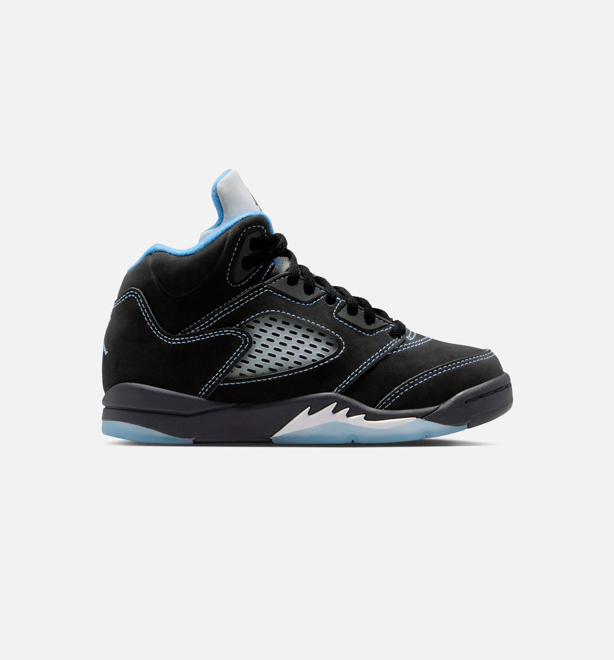 Air Jordan 5 Retro “Black Carolina” Preschool Shoes