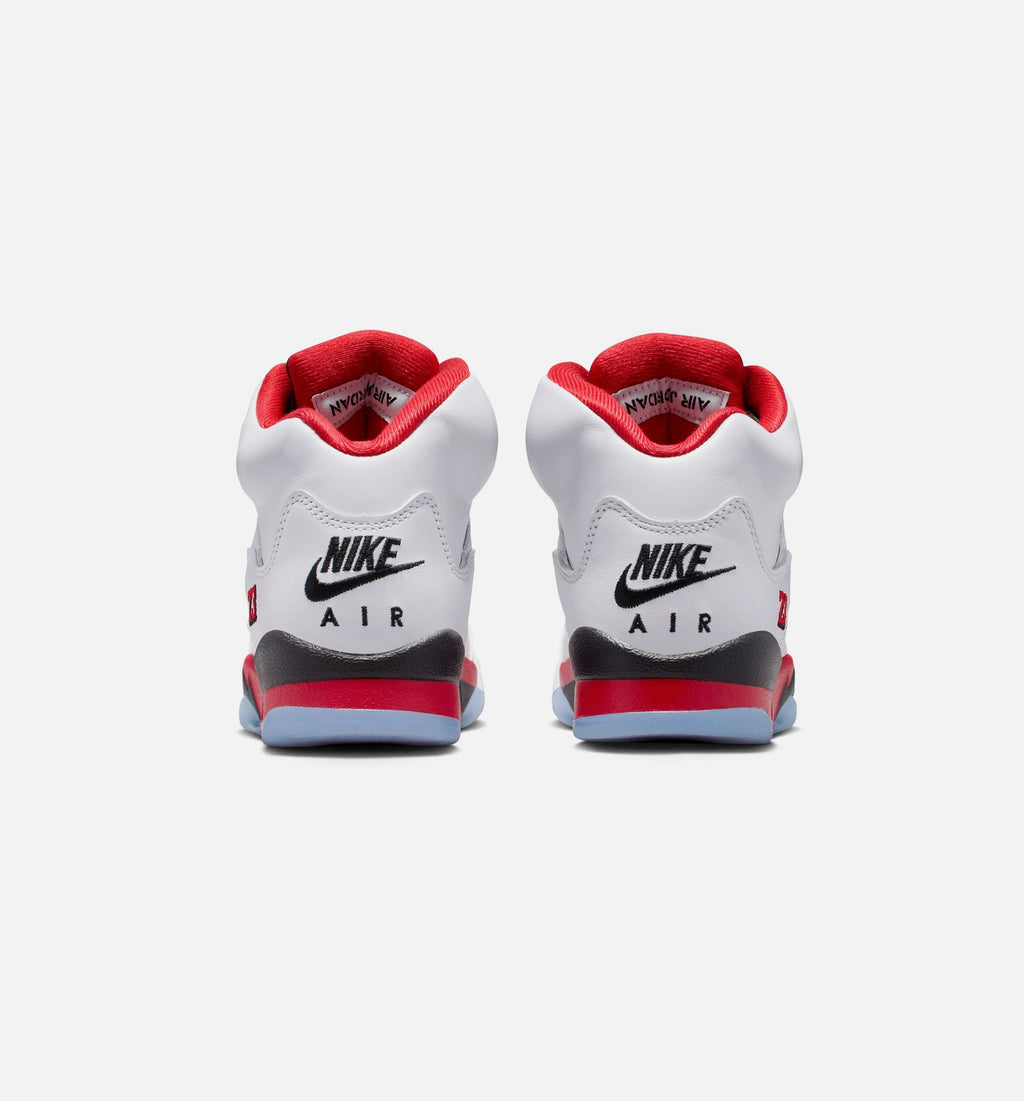 Air Jordan 5 Retro “Fire Red” Grade School Shoes
