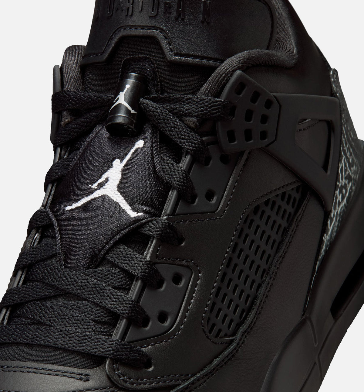 Jordan Spizike Low “Black & Metallic Silver” Men’s Basketball Shoes