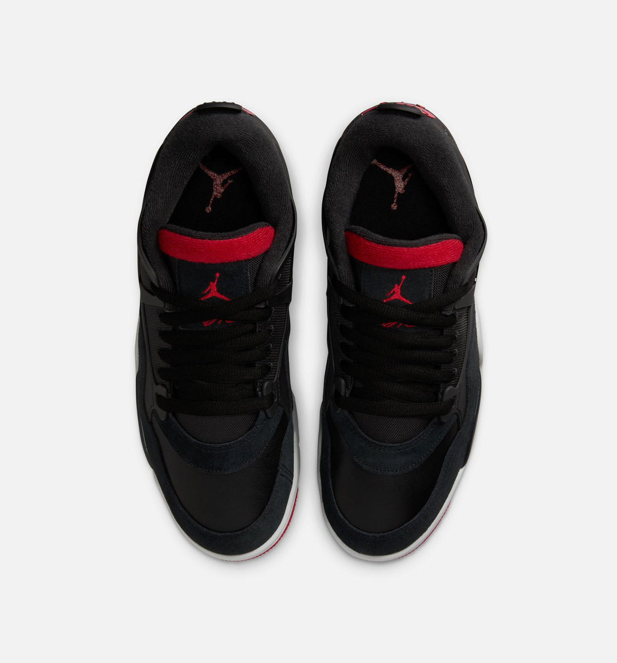Air Jordan 4 RM Black & Wolf Grey Men’s Shoes