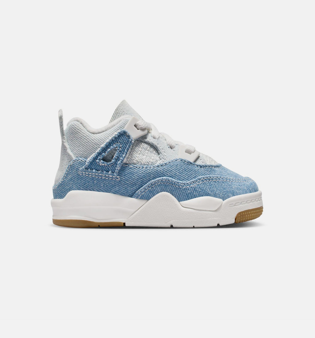 Air Jordan 4 Retro “Worn Blue” Infant/Toddler Shoes