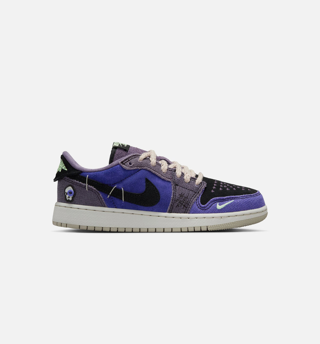 Air Jordan 1 Low OG “Regency Purple” Grade School Shoes