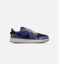 Air Jordan 1 Low OG “Regency Purple” Grade School Shoes