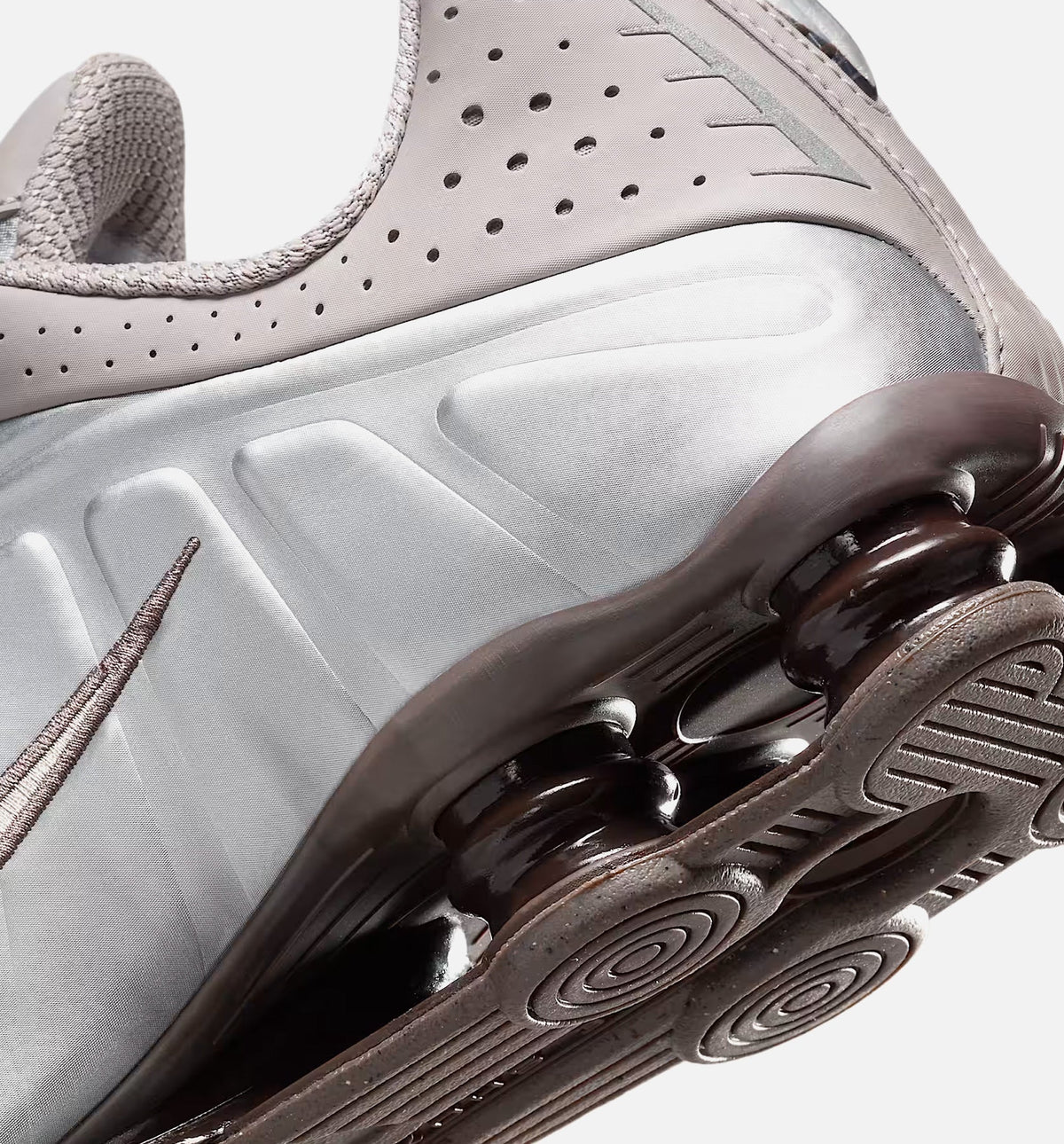 Nike Shox R4 Cave Stone & Baroque Brown Men’s Shoes