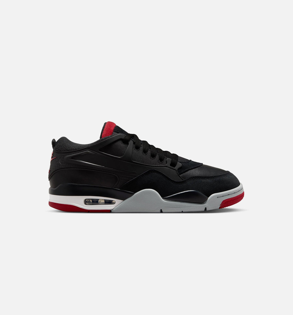 Air Jordan 4 RM Black & Wolf Grey Men’s Shoes