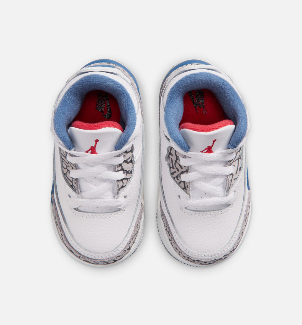 Air Jordan 3 Retro OG “True Blue” Infant/Toddler Shoes