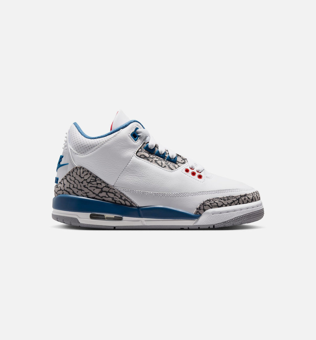 Air Jordan 3 Retro OG “True Blue” Grade School Shoes