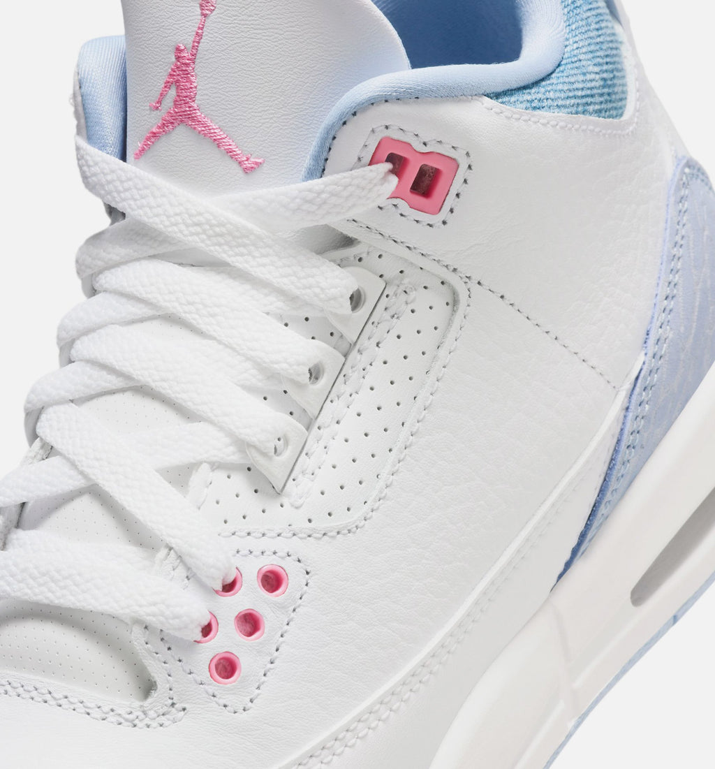 Air Jordan 3 Retro “Cobalt Bliss” Grade School Shoes