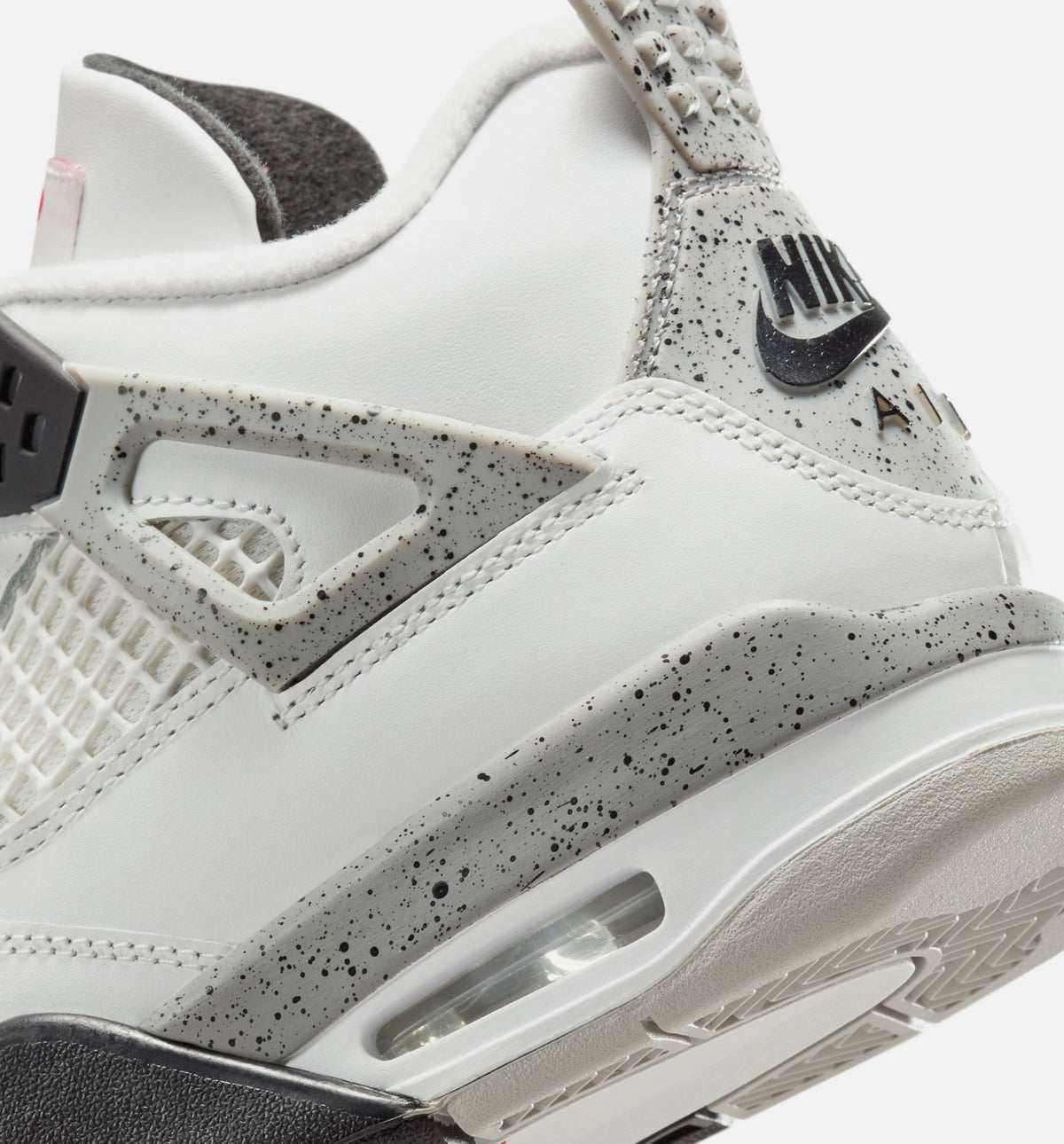 Air Jordan 4 Retro “White Cement” Grade School Shoes