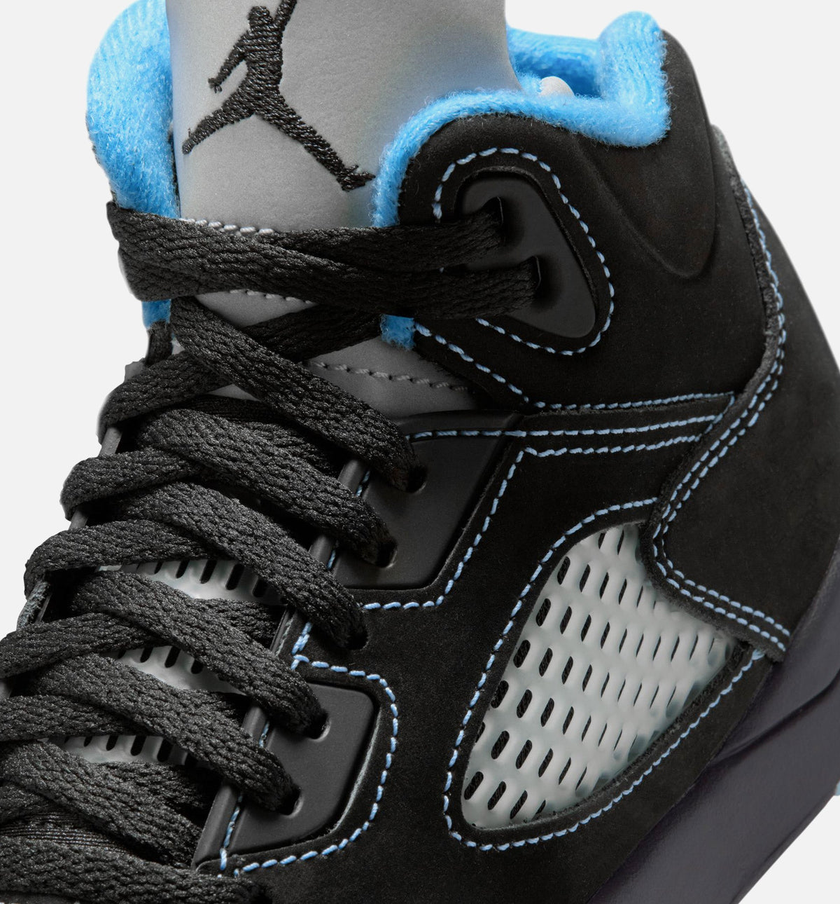 Air Jordan 5 Retro “Black Carolina” Preschool Shoes
