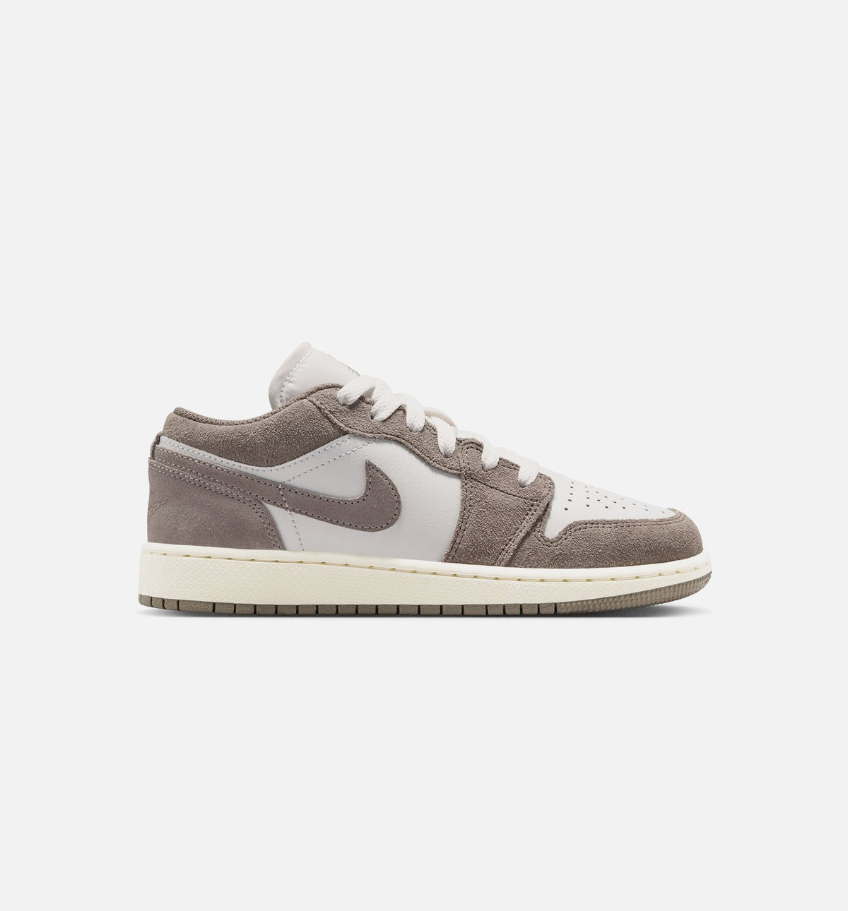 Air Jordan 1 Low “Olive Grey” Grade School Shoes
