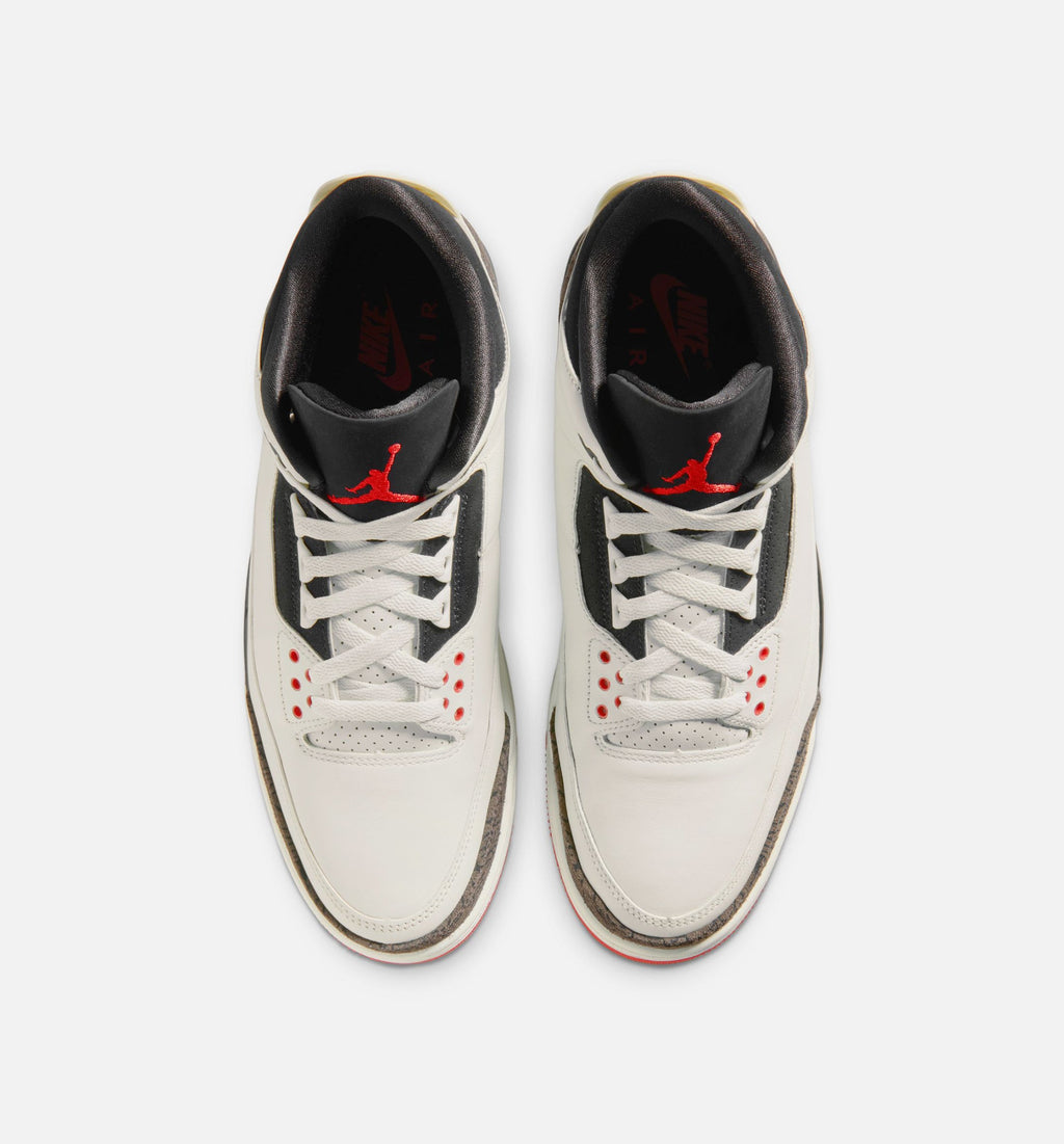 Air Jordan 3 Retro “Sail & University Red” Men’s Shoes