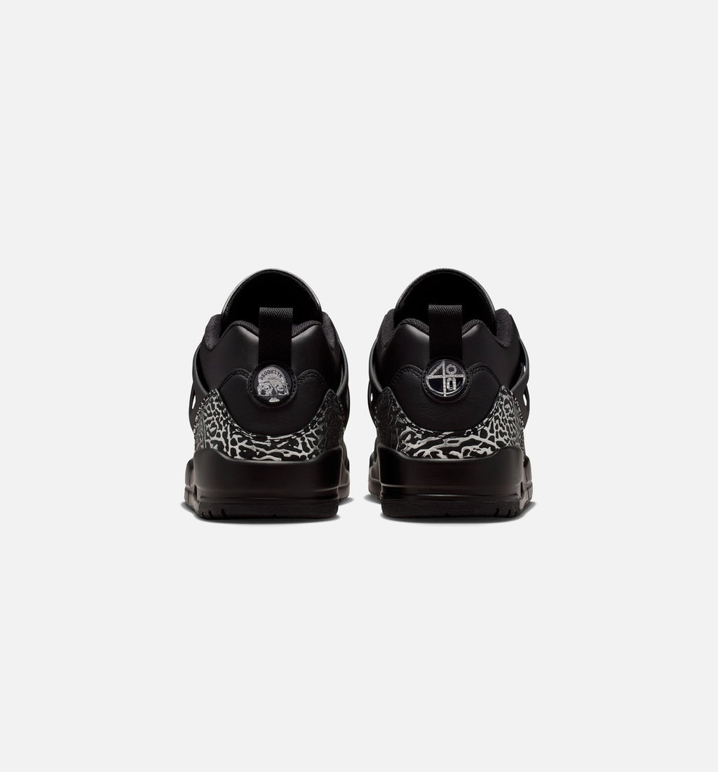 Jordan Spizike Low “Black & Metallic Silver” Men’s Basketball Shoes