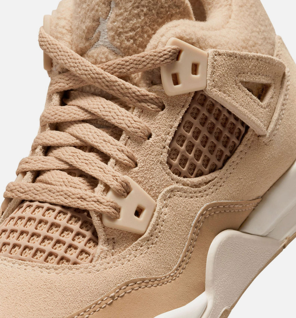 Air Jordan 4 Retro “Cozy Girl” Preschool Shoes