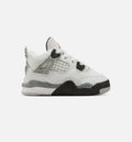 Air Jordan 4 Retro “White Cement” Infant/Toddler Shoes