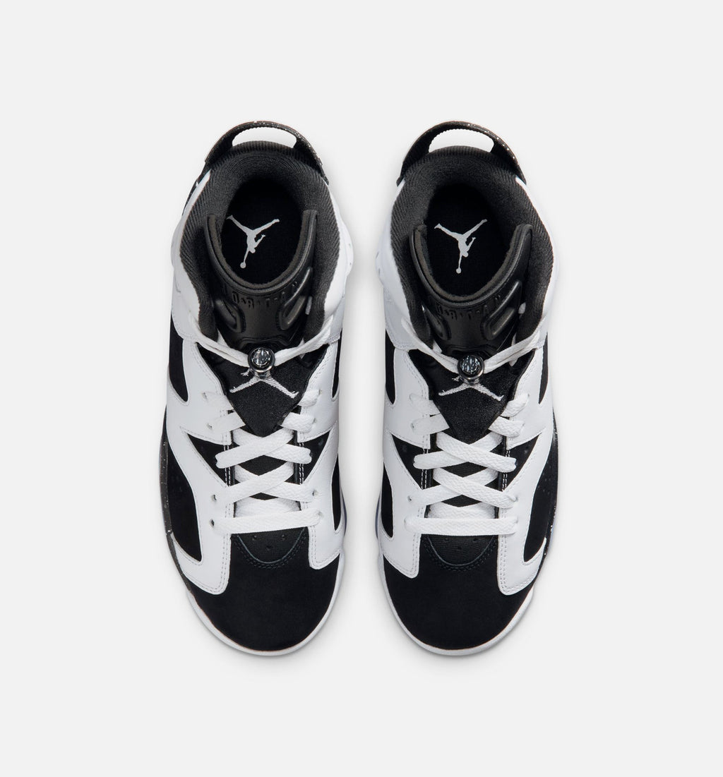 Air Jordan 6 Retro “Black & White” Grade School Shoes