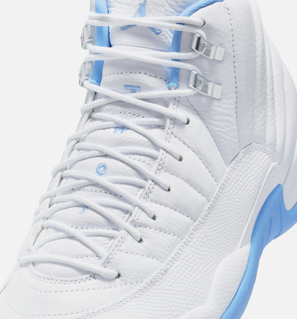 Air Jordan 12 Retro “White & University Blue” Men’s Shoes
