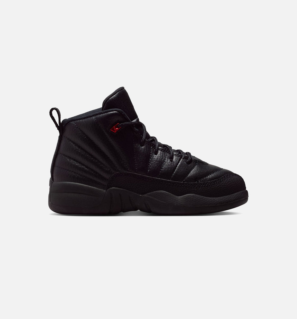 Air Jordan 12 Retro “Bloodline” Preschool Shoes